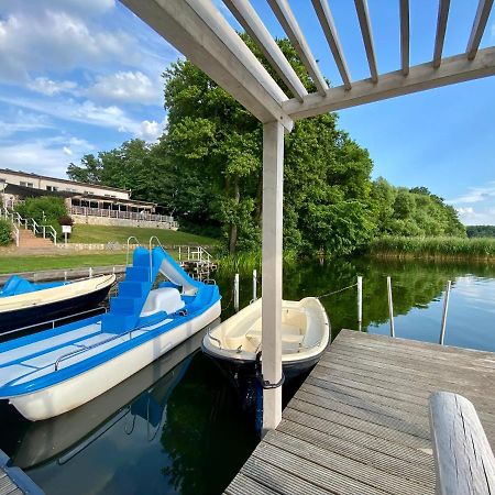 Hotel Am Untersee Bantikow Bagian luar foto