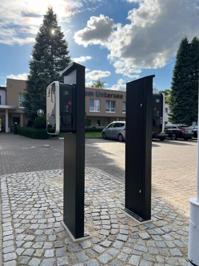 Hotel Am Untersee Bantikow Bagian luar foto