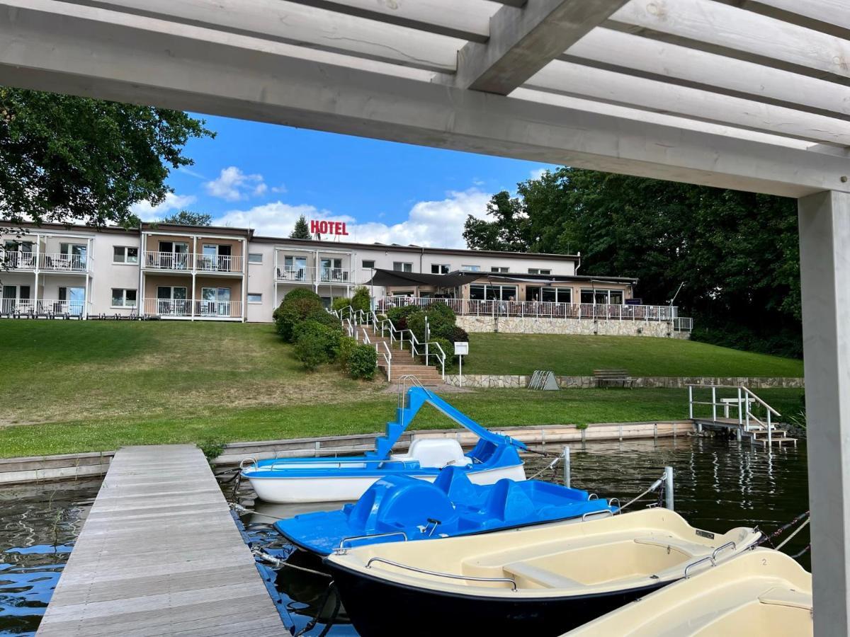 Hotel Am Untersee Bantikow Bagian luar foto