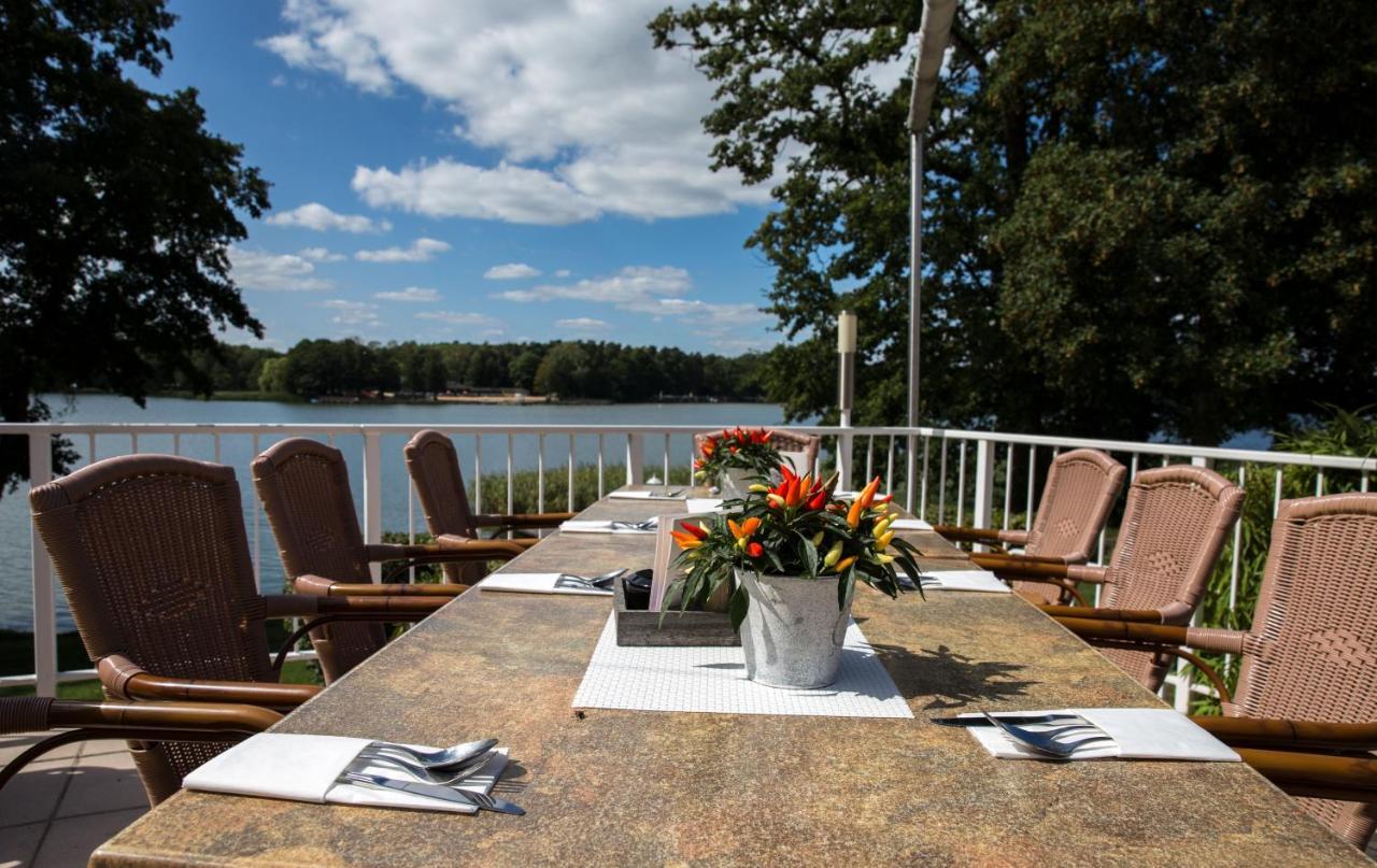 Hotel Am Untersee Bantikow Bagian luar foto