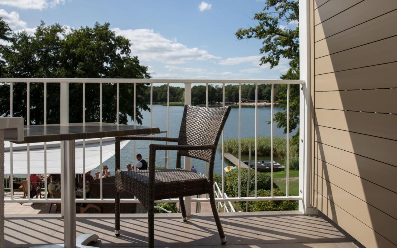 Hotel Am Untersee Bantikow Bagian luar foto
