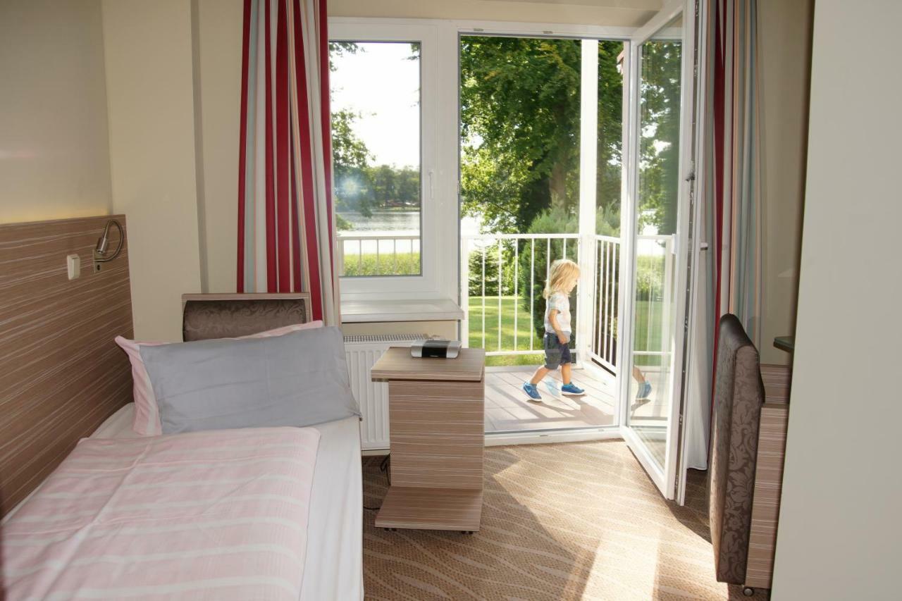 Hotel Am Untersee Bantikow Bagian luar foto